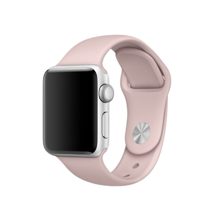  Apple Watch Series 5 44mm / Apple Watch 40mm Silikone Rem - Pink#serie_8