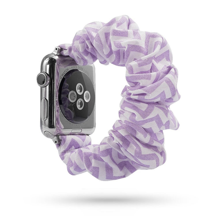 Super fed Apple Watch Series 5 40mm Nylon Rem - Lilla#serie_12