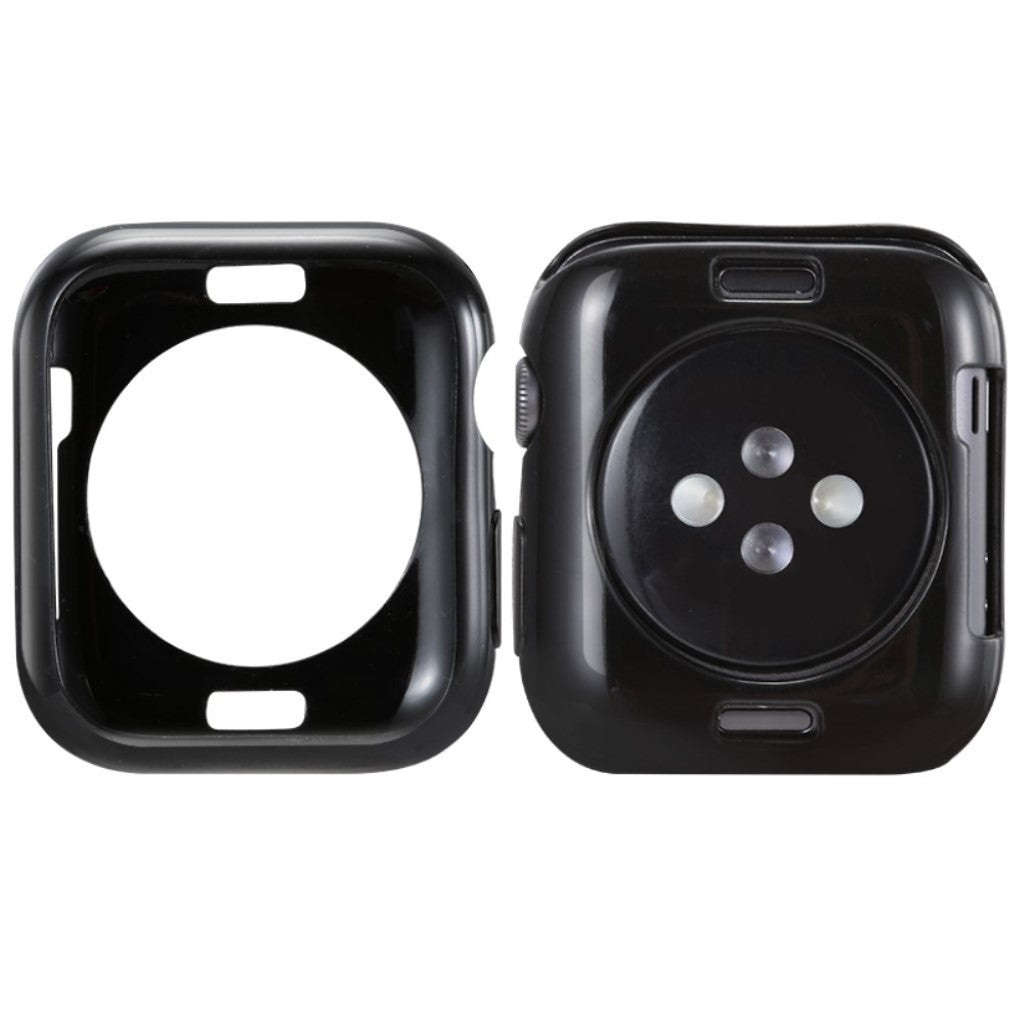 Super Fint Apple Watch Series 5 40mm Silikone Cover - Sort#serie_1