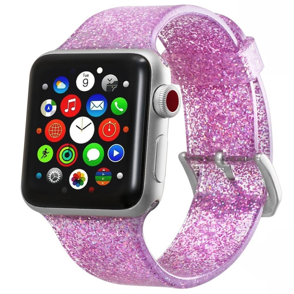 Meget nydelig Universal Apple Silikone Rem - Pink#serie_2