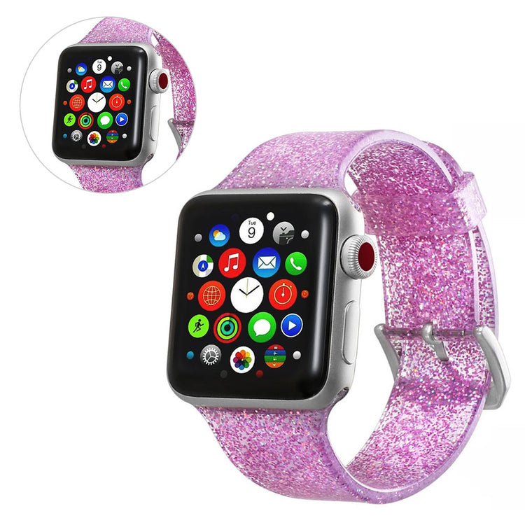 Meget nydelig Universal Apple Silikone Rem - Pink#serie_2