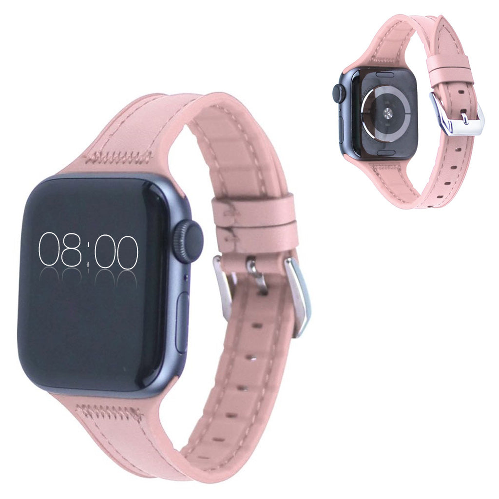 Meget komfortabel Universal Apple Kunstlæder Rem - Pink#serie_6