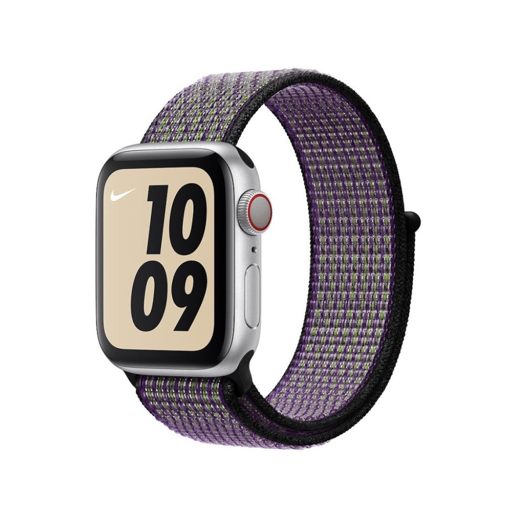 Vildt fantastisk Apple Watch Series 5 44mm Nylon Rem - Lilla#serie_4