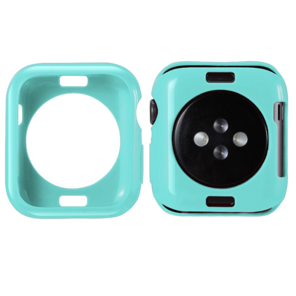 Mega Godt Apple Watch Series 5 44mm Silikone Cover - Blå#serie_8