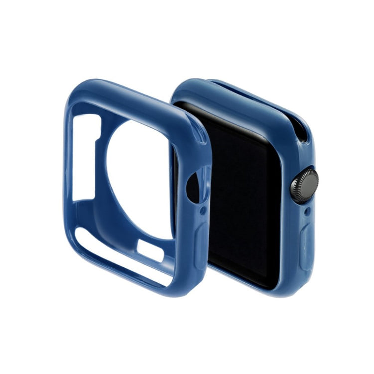 Mega Godt Apple Watch Series 5 44mm Silikone Cover - Blå#serie_9