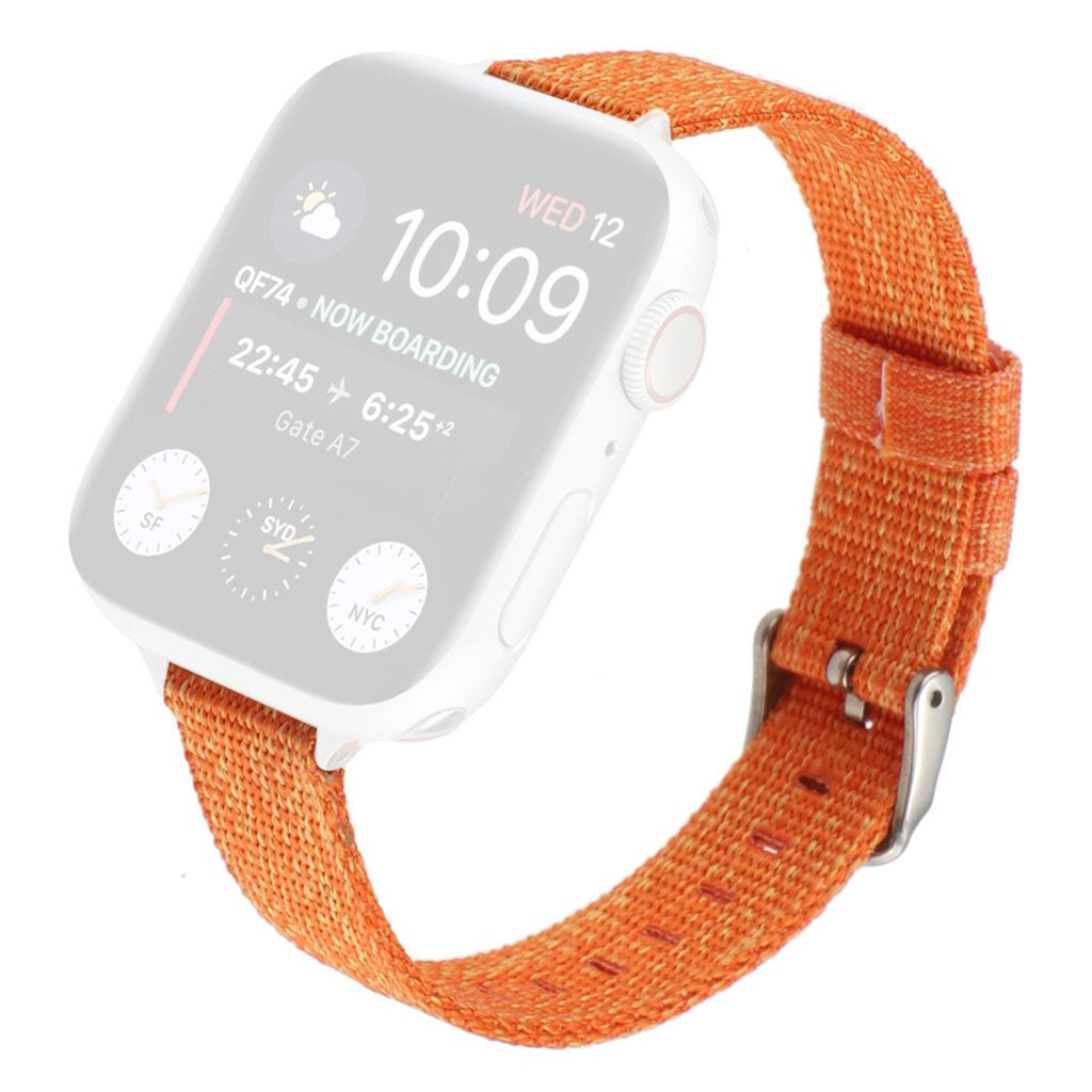  Apple Watch Series 6 44mm / Apple Watch Series 5 44mm Nylon Rem - Orange#serie_1