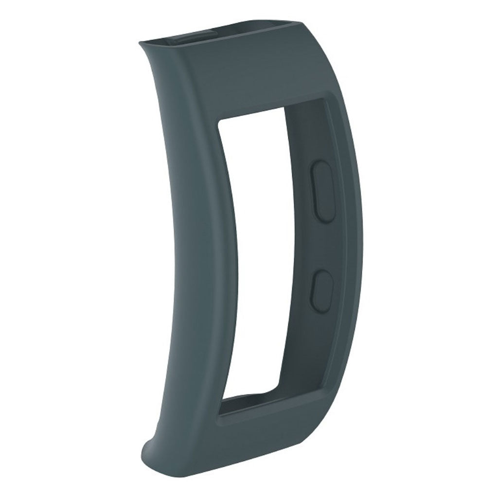 Samsung Gear Fit2 Pro  Silikone Bumper  - Blå#serie_7