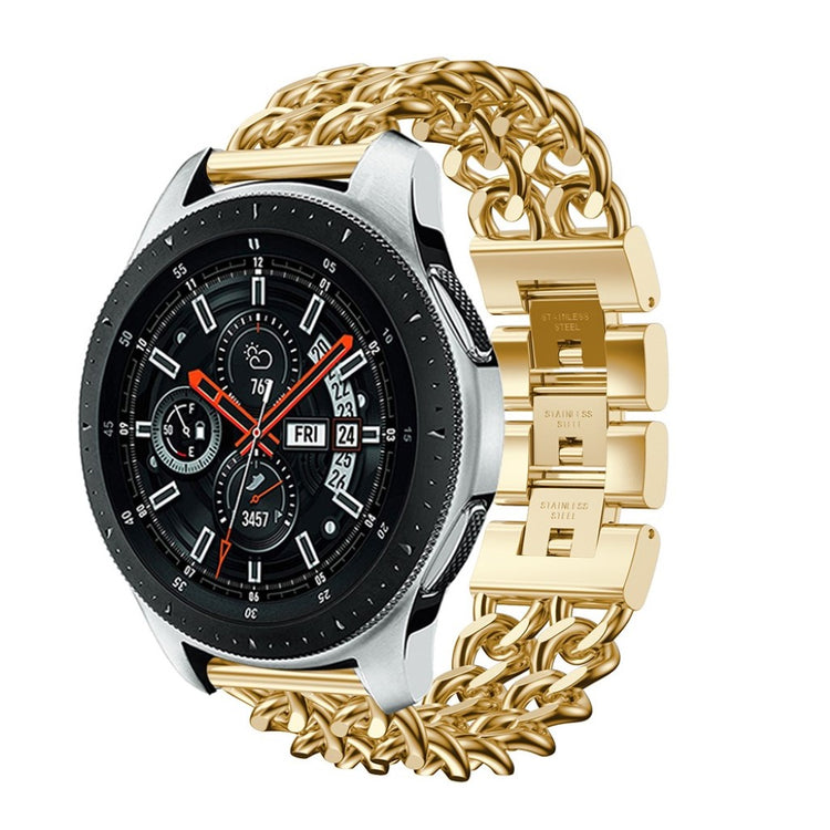 Tidsløst Samsung Galaxy Watch (46mm) Metal Rem - Guld#serie_1