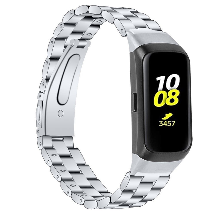 Meget fed Samsung Galaxy Fit Metal Rem - Sølv#serie_5