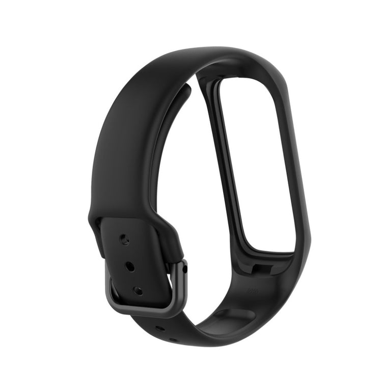 Helt vildt hårdfør Samsung Galaxy Fit 2 Silikone Rem - Sort#serie_1