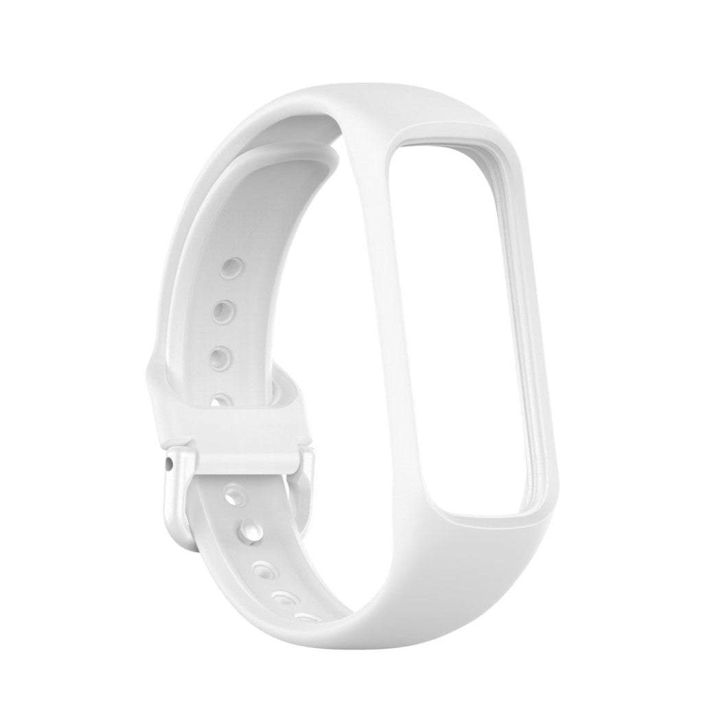 Helt vildt hårdfør Samsung Galaxy Fit 2 Silikone Rem - Hvid#serie_2