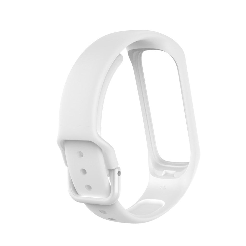 Helt vildt hårdfør Samsung Galaxy Fit 2 Silikone Rem - Hvid#serie_2