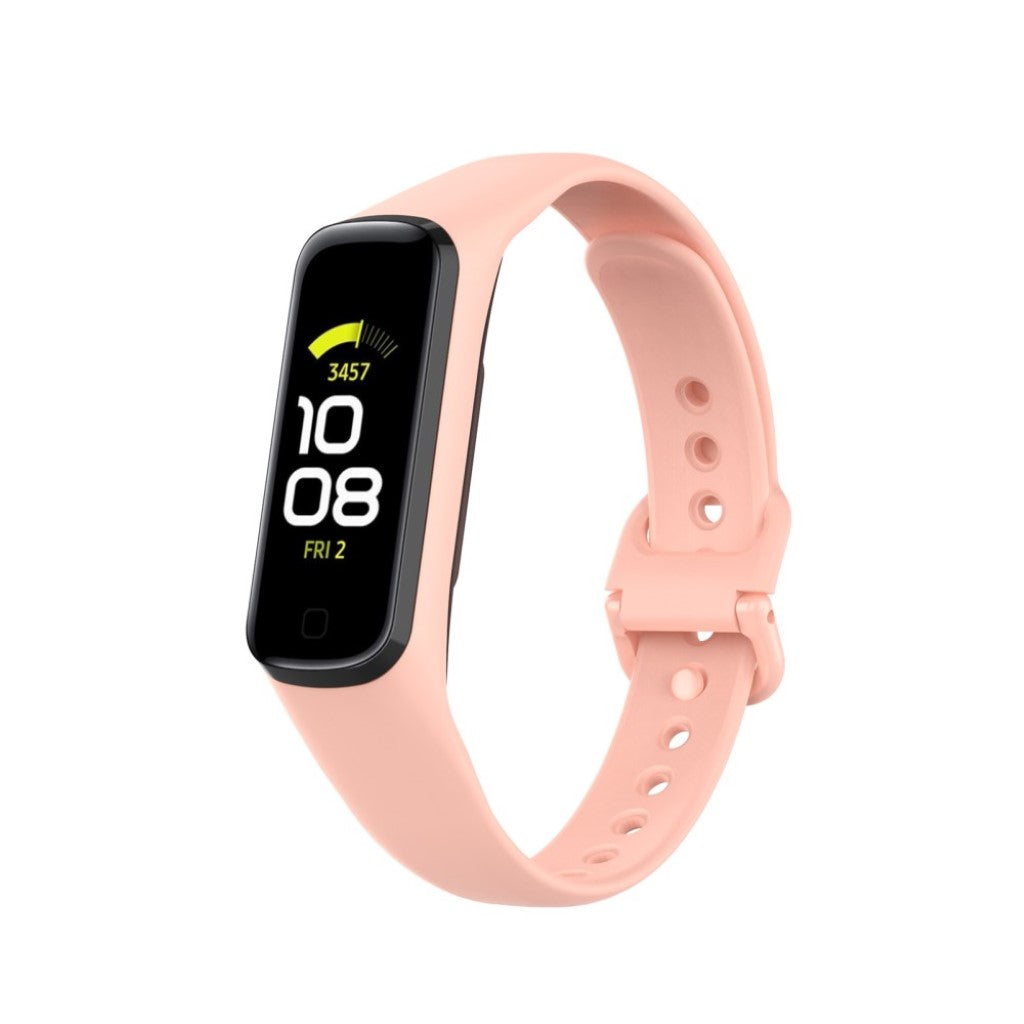 Helt vildt hårdfør Samsung Galaxy Fit 2 Silikone Rem - Pink#serie_5