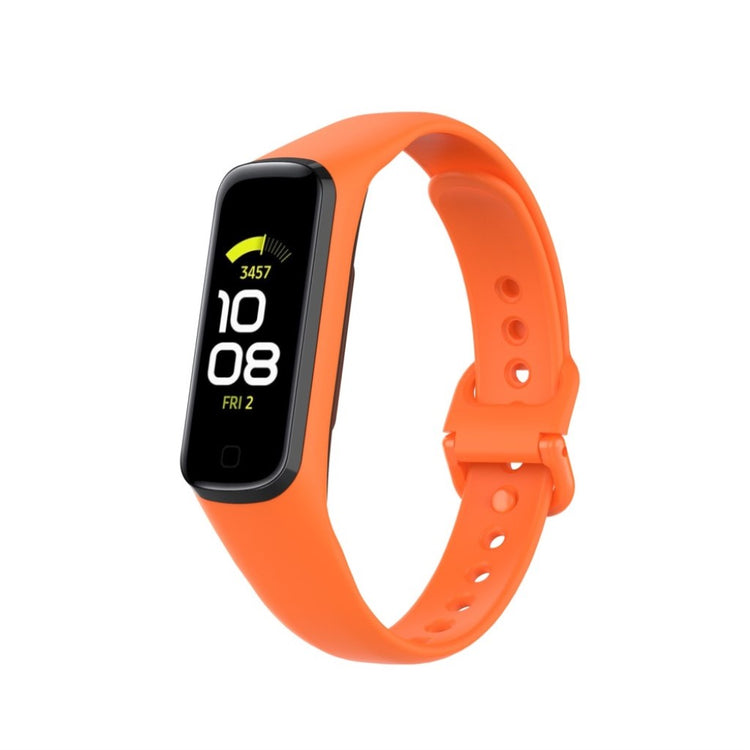 Helt vildt hårdfør Samsung Galaxy Fit 2 Silikone Rem - Orange#serie_6