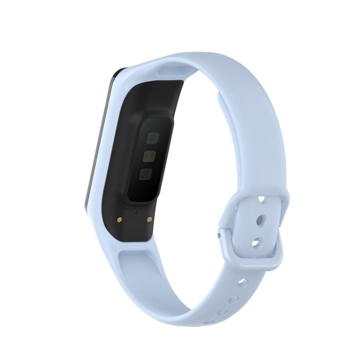 Helt vildt hårdfør Samsung Galaxy Fit 2 Silikone Rem - Blå#serie_7