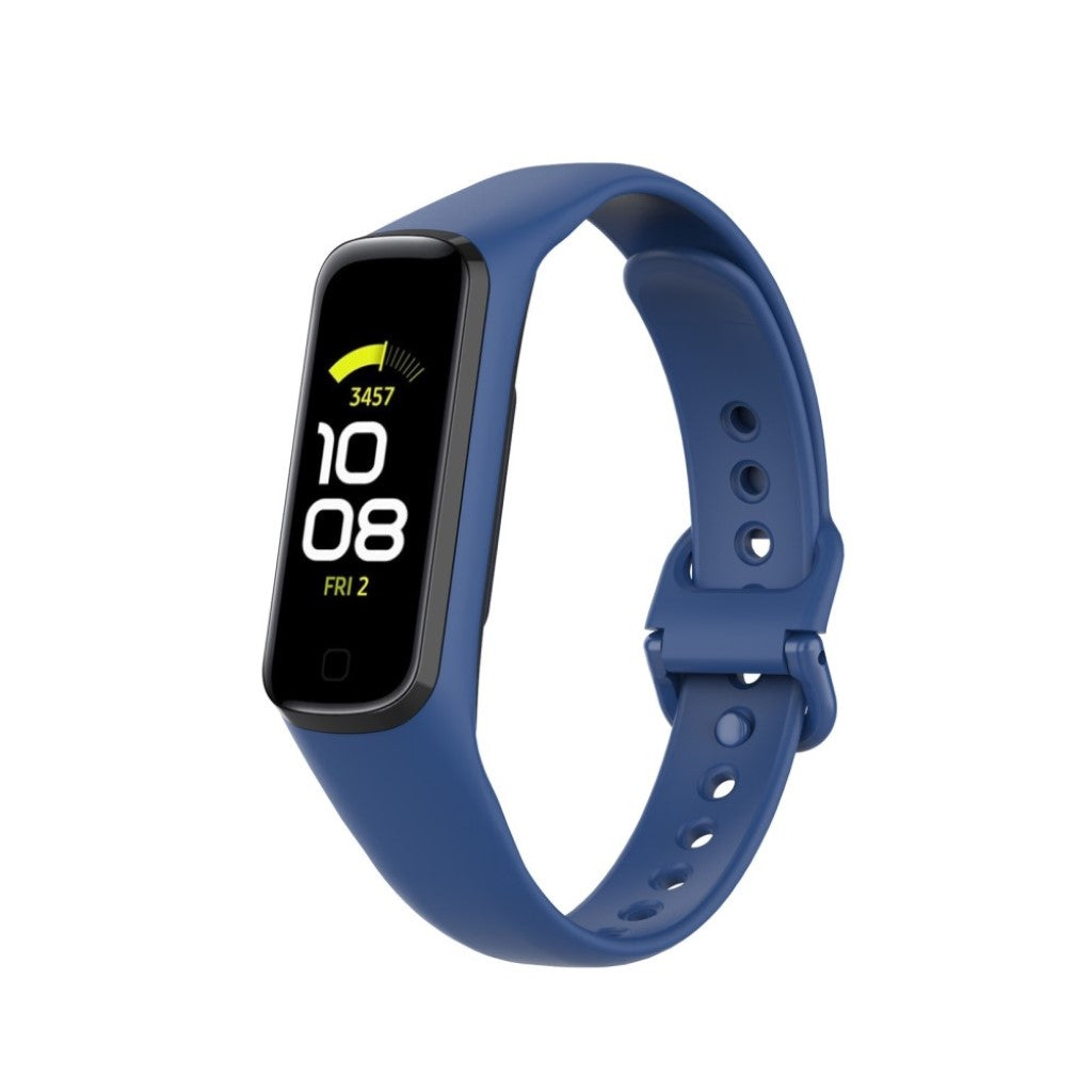 Helt vildt hårdfør Samsung Galaxy Fit 2 Silikone Rem - Blå#serie_8