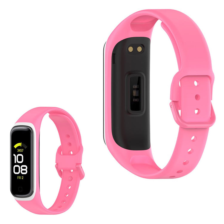 Vildt smuk Samsung Galaxy Fit 2 Silikone Rem - Pink#serie_1