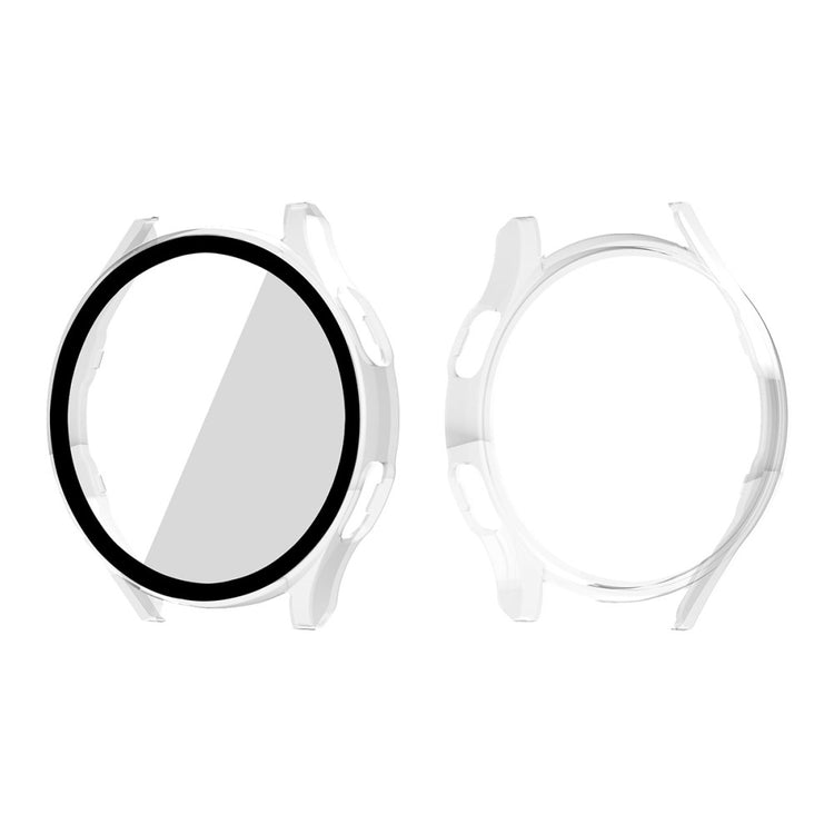 Meget Godt Samsung Galaxy Watch 4 (40mm) Cover med Skærmbeskytter i Plastik og Hærdet Glas - Gennemsigtig#serie_4