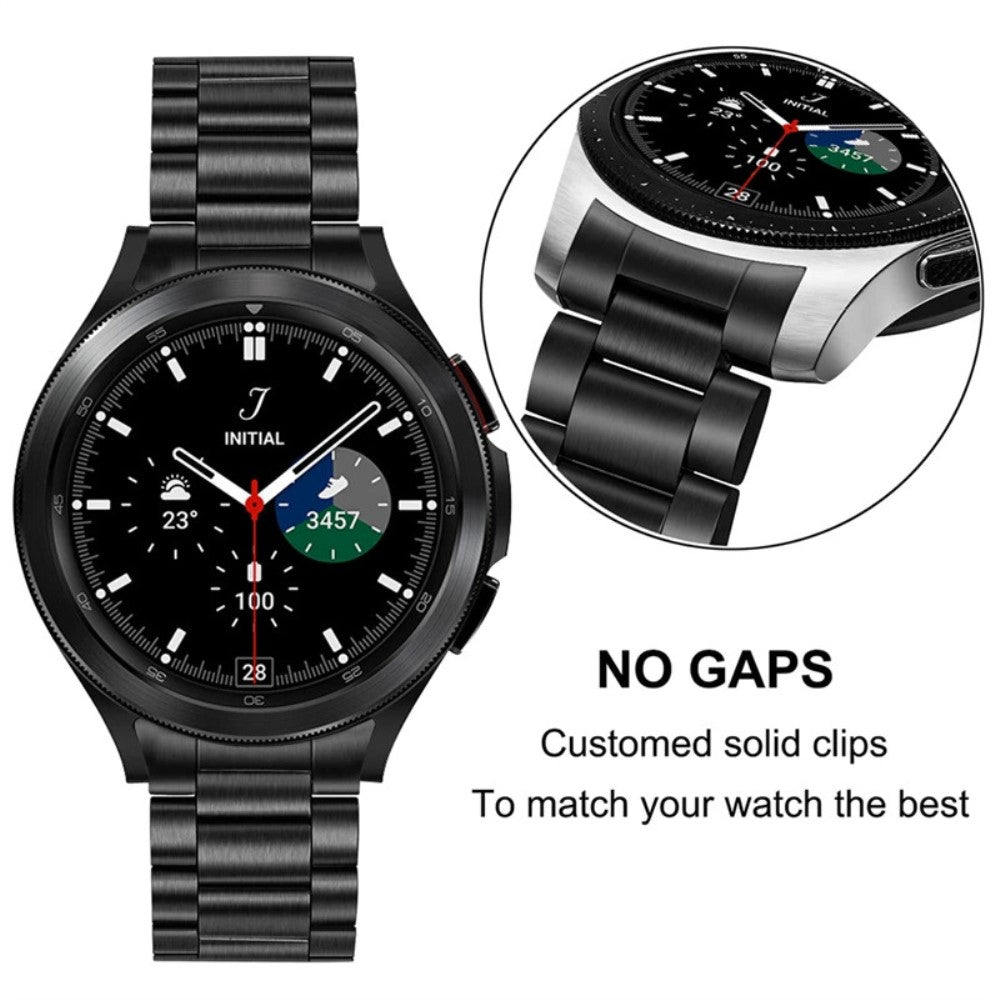 Super Elegant Metal Universal Rem passer til Samsung Smartwatch - Guld#serie_4