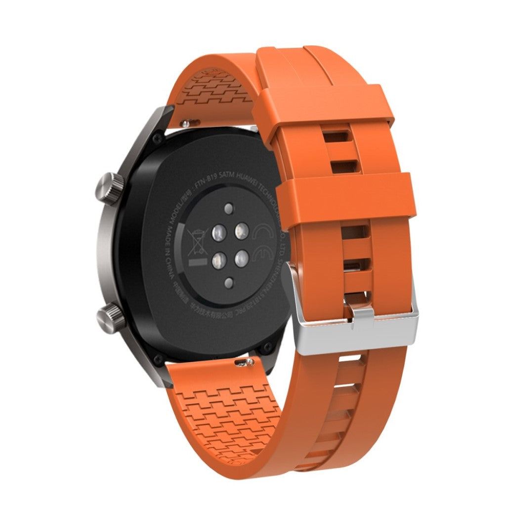 Helt vildt smuk Huawei Watch GT Silikone Rem - Orange#serie_5