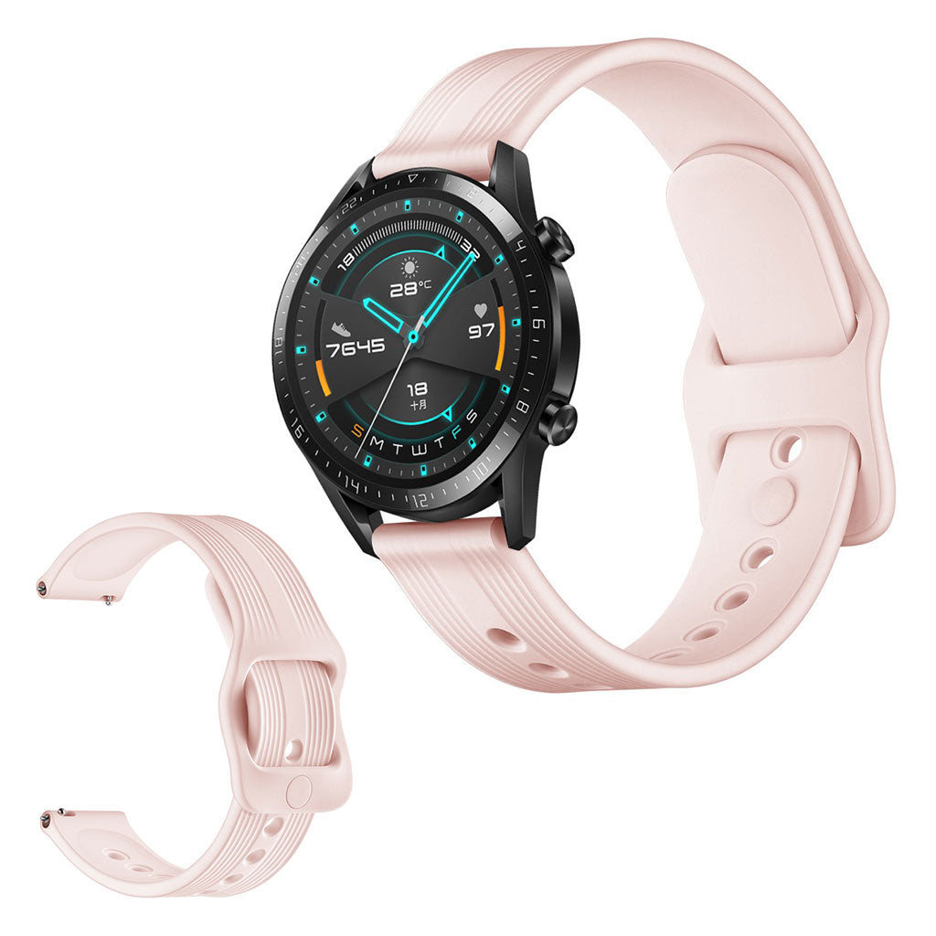  Huawei Watch GT 2 42mm Silikone Urrem#color_pink