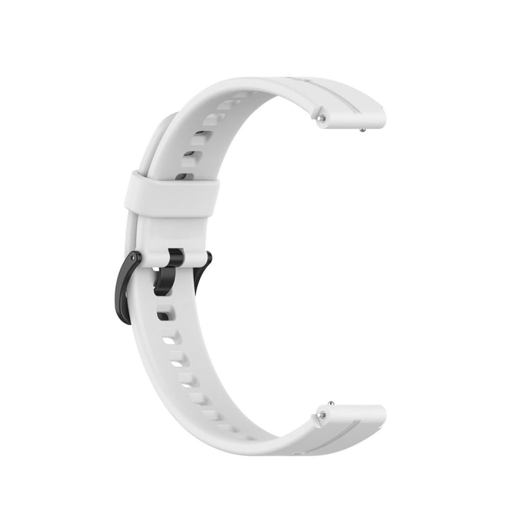 Fint Huawei TalkBand B6 / Huawei TalkBand B3 Silikone Rem - Hvid#serie_2