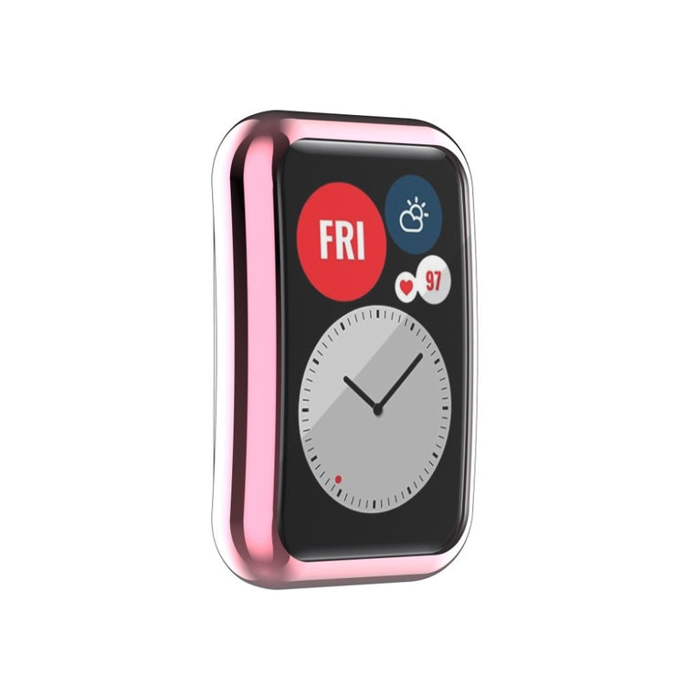 Vildt Fed Huawei Watch Fit Silikone Cover - Pink#serie_4