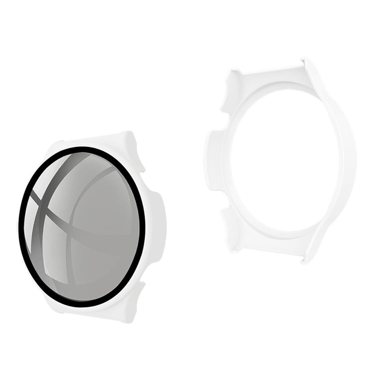 Rigtigt Fed Huawei Watch GT 2 Pro Cover med Skærmbeskytter i Plastik og Hærdet Glas - Hvid#serie_2