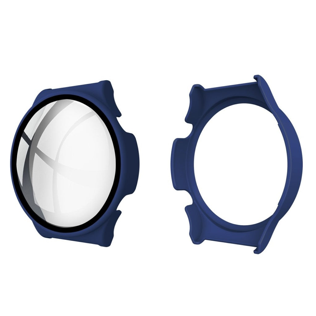 Rigtigt Fed Huawei Watch GT 2 Pro Cover med Skærmbeskytter i Plastik og Hærdet Glas - Blå#serie_6