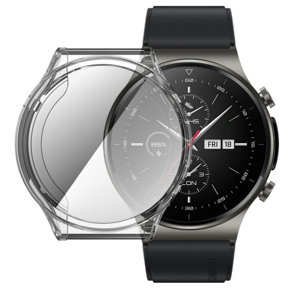 Meget Godt Huawei Watch GT 2 Pro Silikone Cover - Gennemsigtig#serie_5