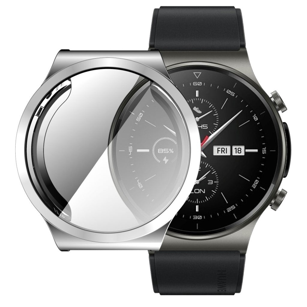 Meget Godt Huawei Watch GT 2 Pro Silikone Cover - Sølv#serie_6