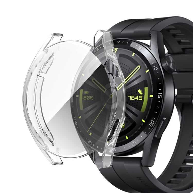 Mega Fed Huawei Watch GT 3 (46mm) Silikone Cover - Hvid#serie_3