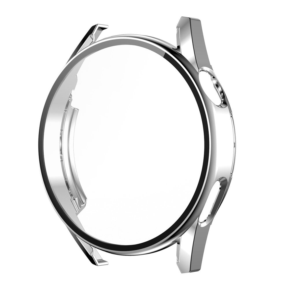 Beskyttende Huawei Watch GT 3 (42mm) Cover med Skærmbeskytter i Plastik og Hærdet Glas - Sølv#serie_2