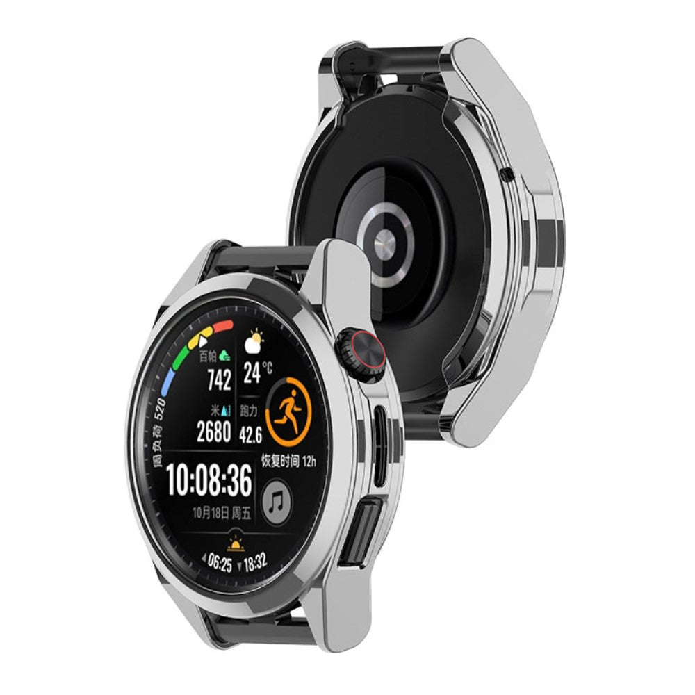 Huawei Watch GT Runner  Silikone Bumper  - Sølv#serie_2