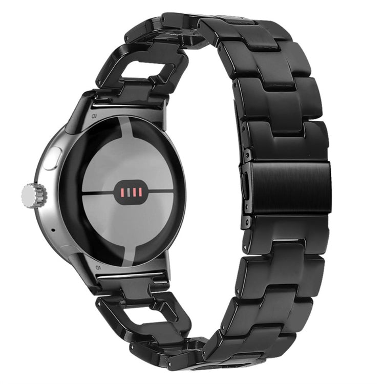 Super slidstærk Google Pixel Watch Plastik Rem - Sort#serie_6