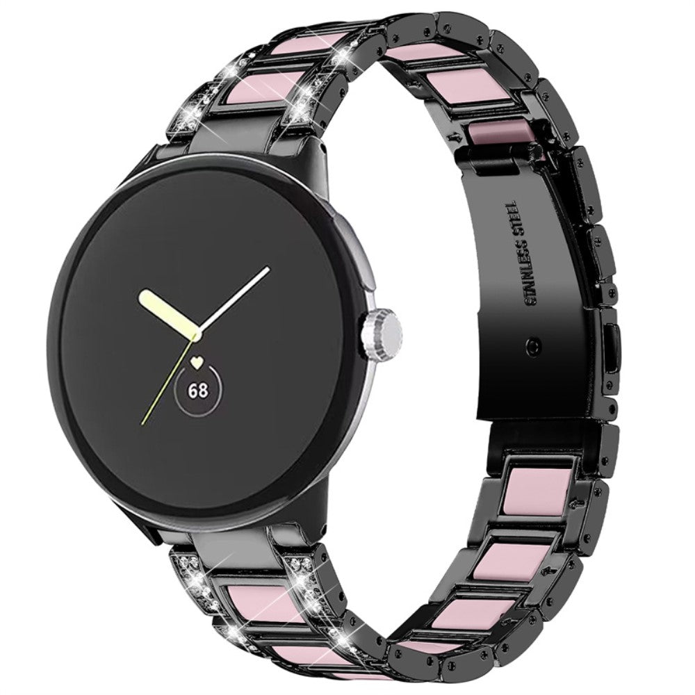 Vildt fed Google Pixel Watch Metal Rem - Pink#serie_4