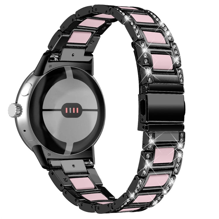 Super kønt Google Pixel Watch Metal Rem - Pink#serie_4