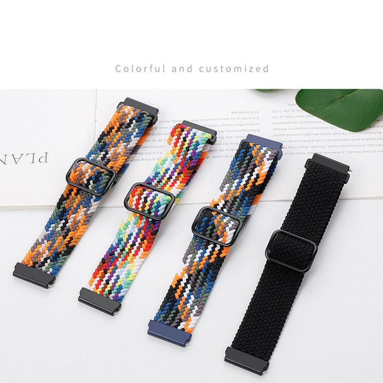 Mega smuk Google Pixel Watch Nylon Rem - Hvid#serie_26