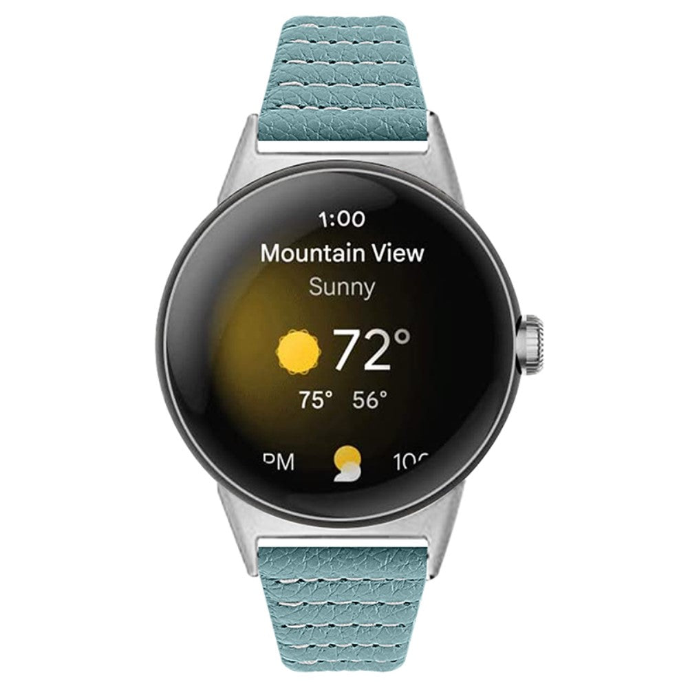 Klassisk Google Pixel Watch  Rem - Blå#serie_3