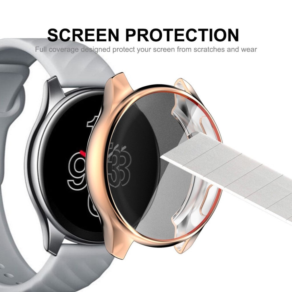 Rigtigt Fint OnePlus Watch Silikone Cover - Guld#serie_4