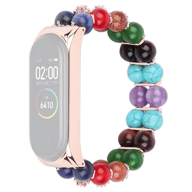 Smuk Xiaomi Mi Smart Band 6 / Xiaomi Mi Band 5 Rhinsten Rem - Flerfarvet#serie_2