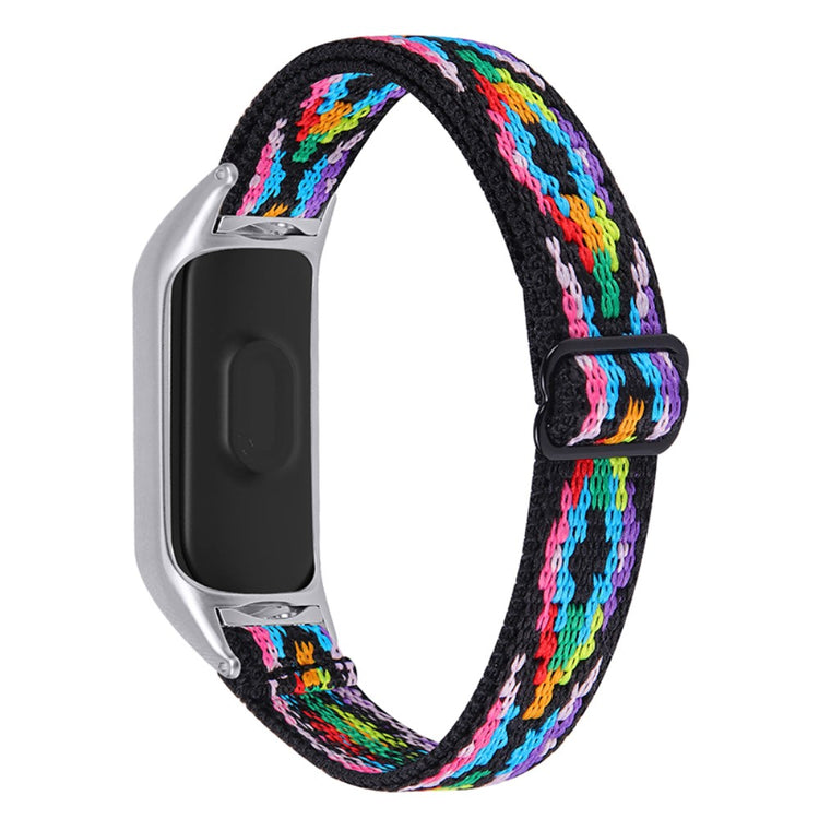 Stilren Xiaomi Mi Smart Band 6 / Xiaomi Mi Band 5 Nylon Rem - Flerfarvet#serie_4