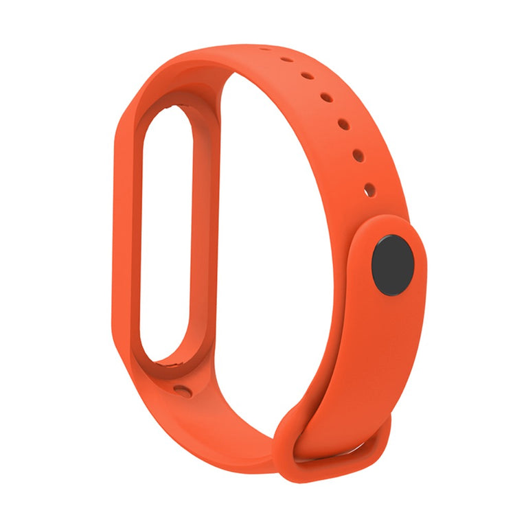 Meget nydelig Xiaomi Mi Band 7 Silikone Rem - Orange#serie_17