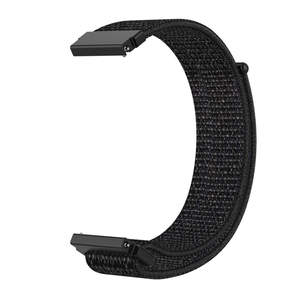 Helt vildt fed Xiaomi Watch Color Nylon Rem - Sort#serie_1