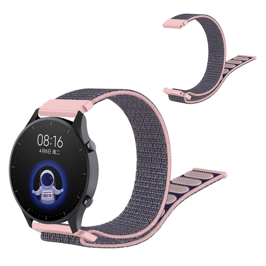 Helt vildt fed Xiaomi Watch Color Nylon Rem - Pink#serie_5