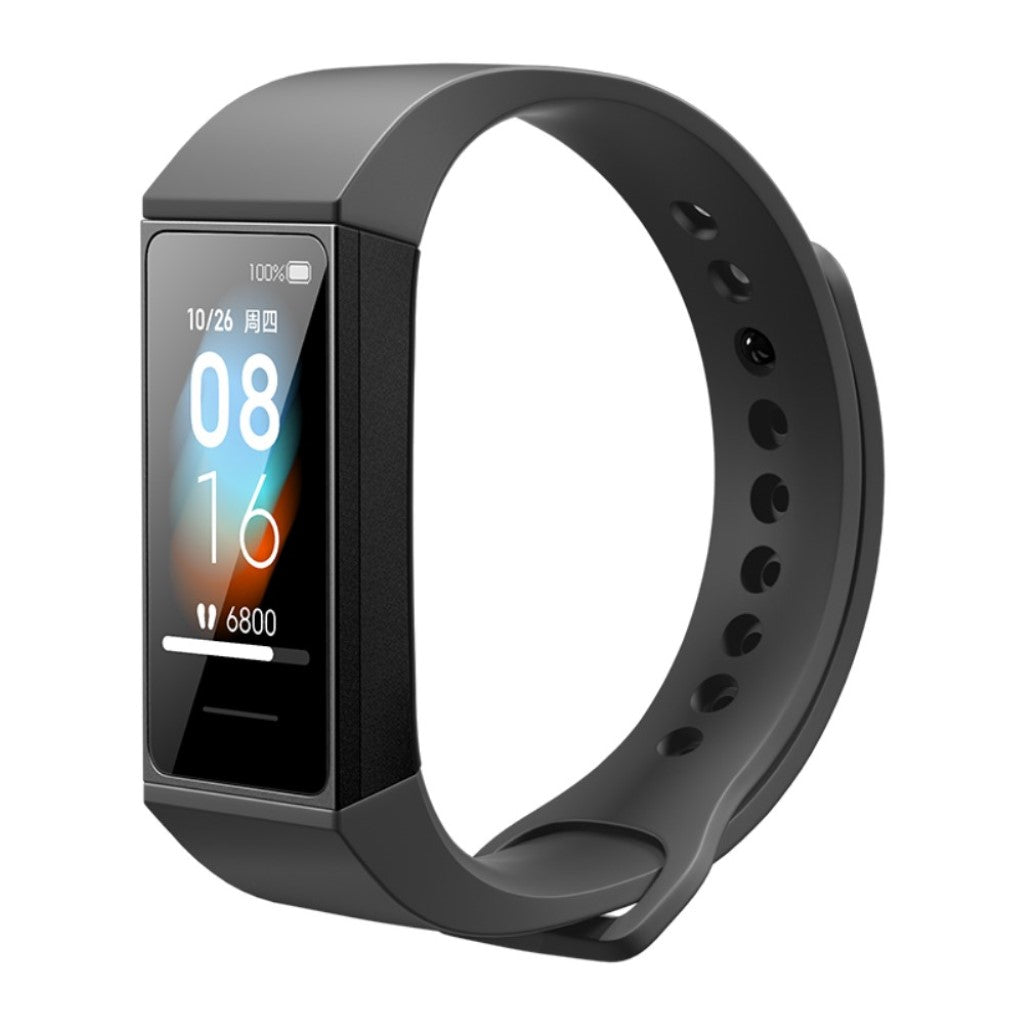 Mega holdbart Xiaomi Redmi Watch Silikone Rem - Sort#serie_1