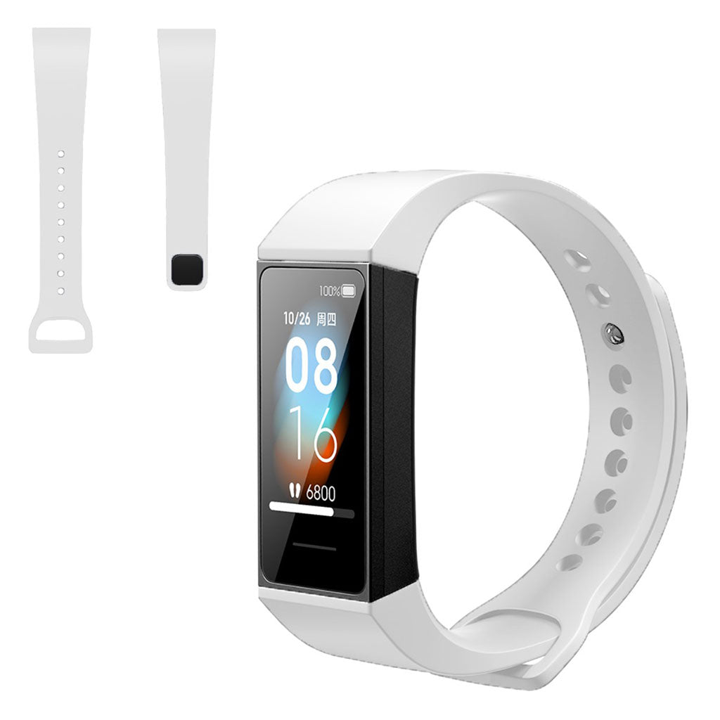 Mega holdbart Xiaomi Redmi Watch Silikone Rem - Hvid#serie_2