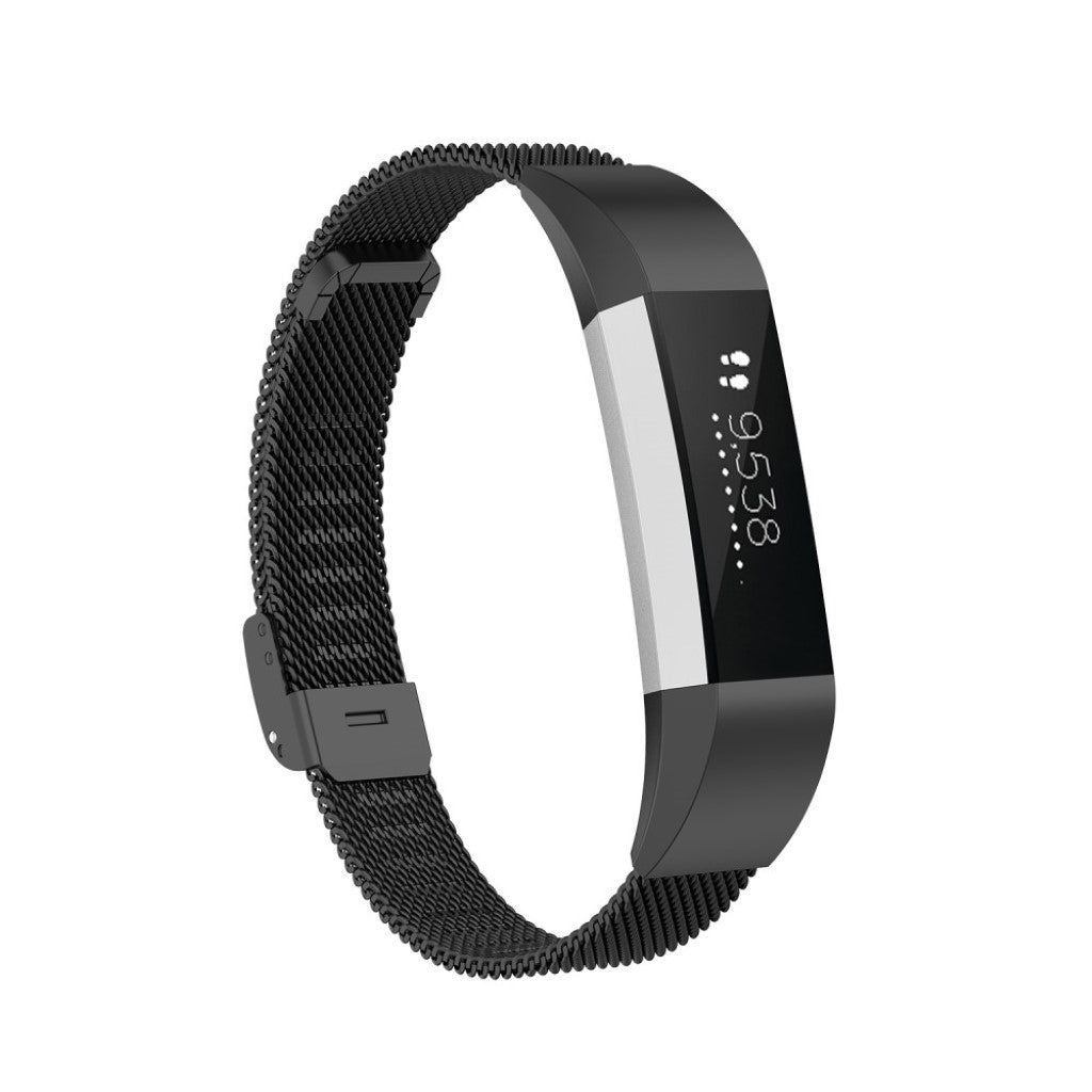 Rigtigt fint Fitbit Alta Metal Rem - Sort#serie_1