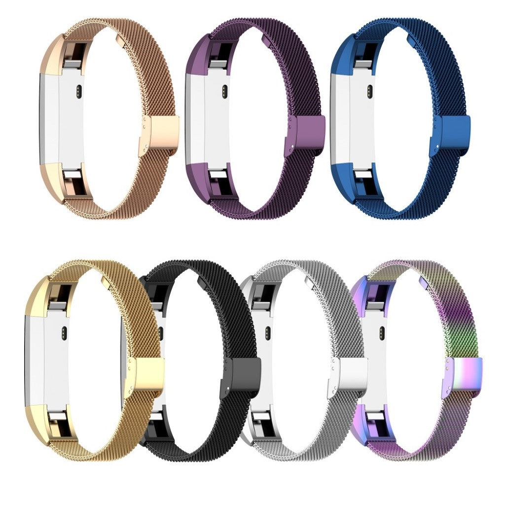 Rigtigt fint Fitbit Alta Metal Rem - Sort#serie_1