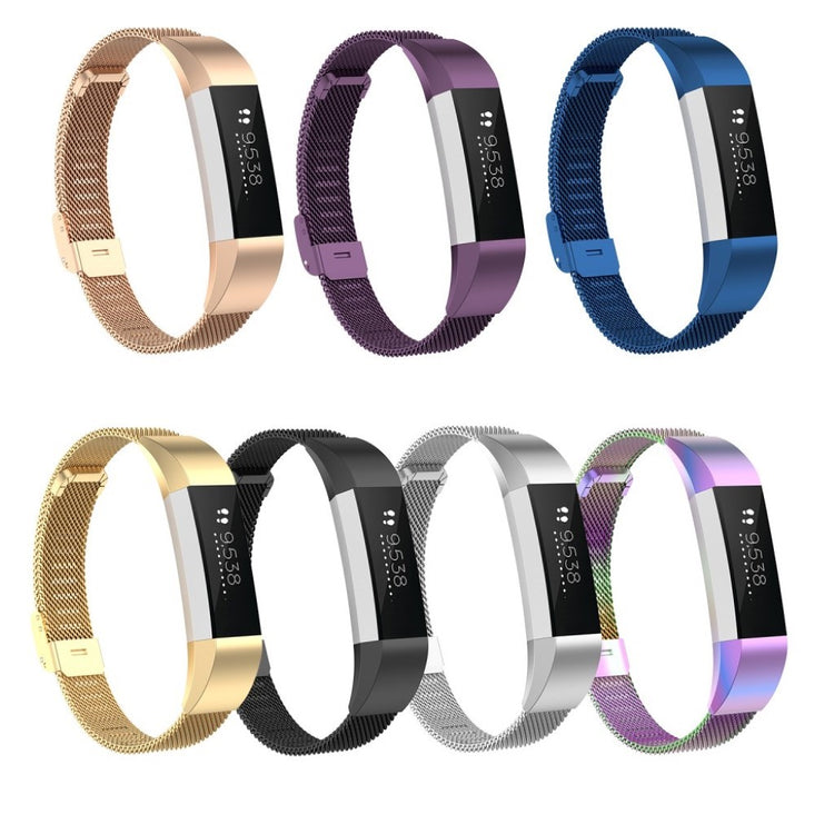 Rigtigt fint Fitbit Alta Metal Rem - Sort#serie_1